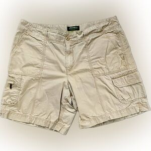 Eddie Bauer Activewear Organic Cotton Shorts - Size 14